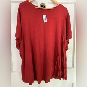 💜💜 Old Navy Luxe Top- Size 4x- New💜💜